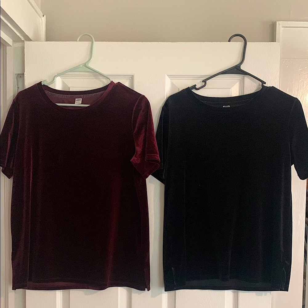 Bundle of 2 Velvet tees